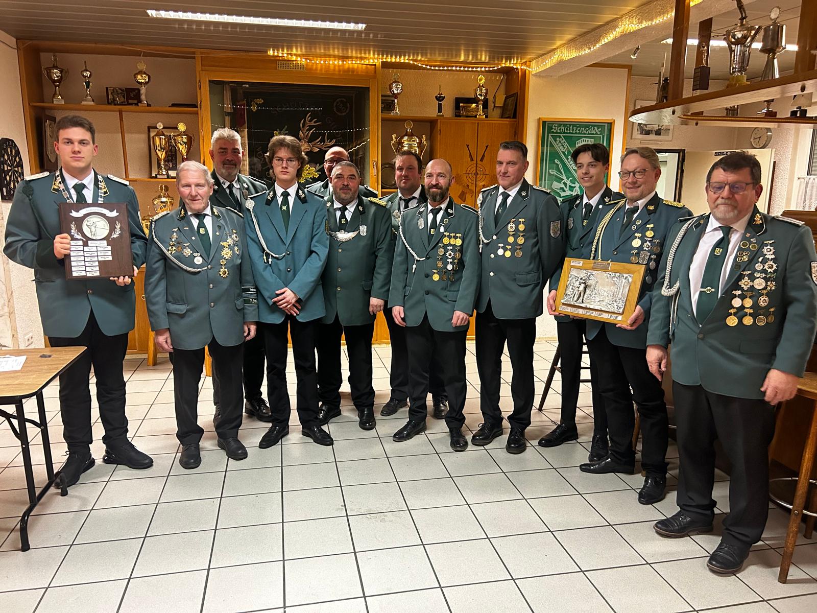 Ehrungen und Medaillen bei der Jahreshauptversammlung