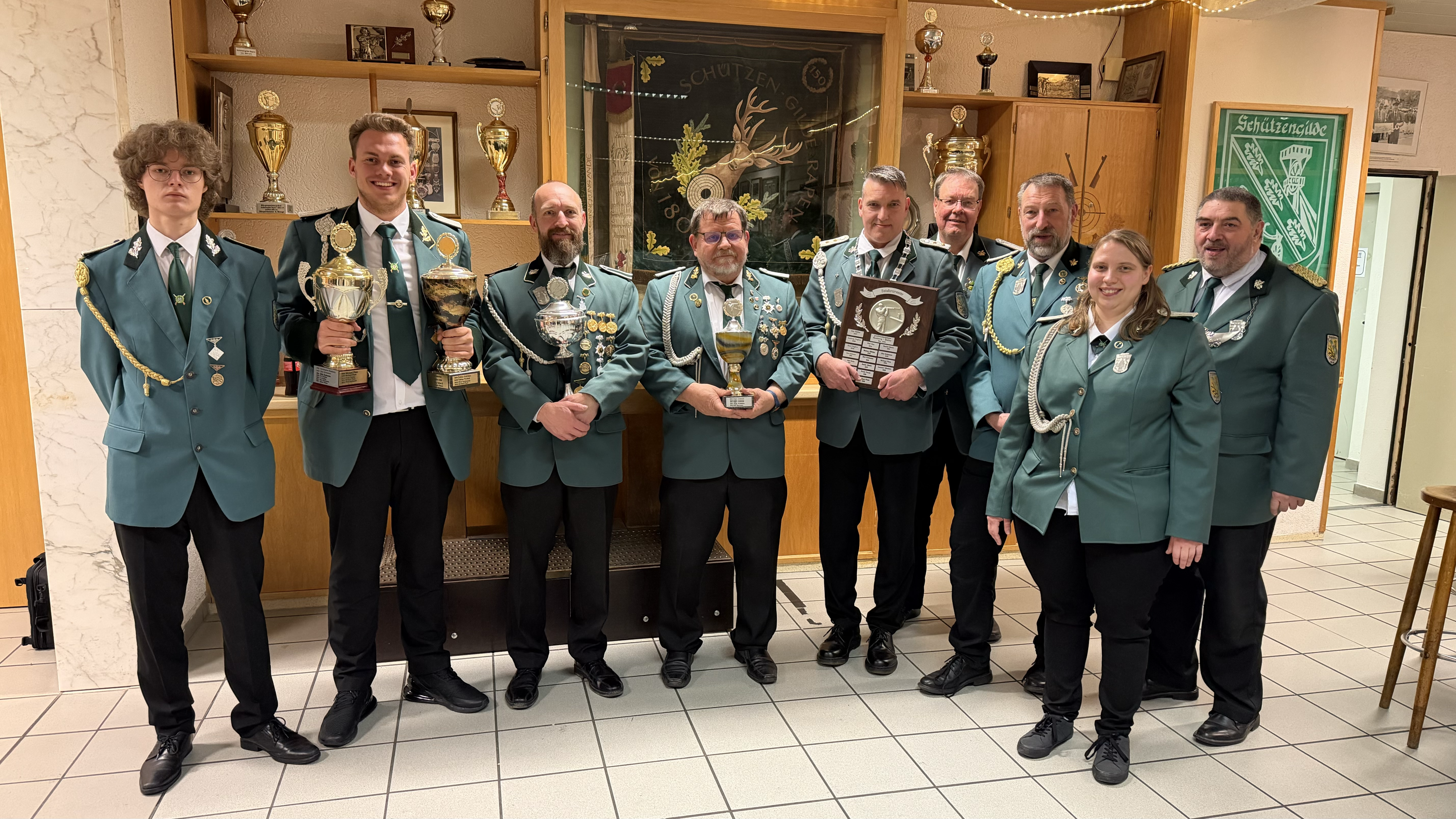 Ehrungen und Medaillen bei der Jahreshauptversammlung